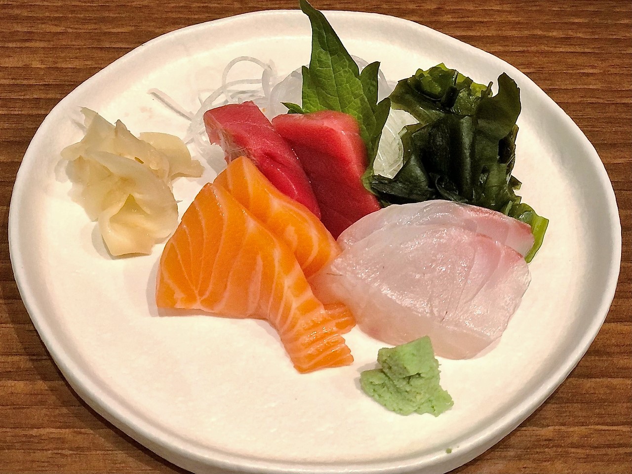 Mugen Sashimi plate
