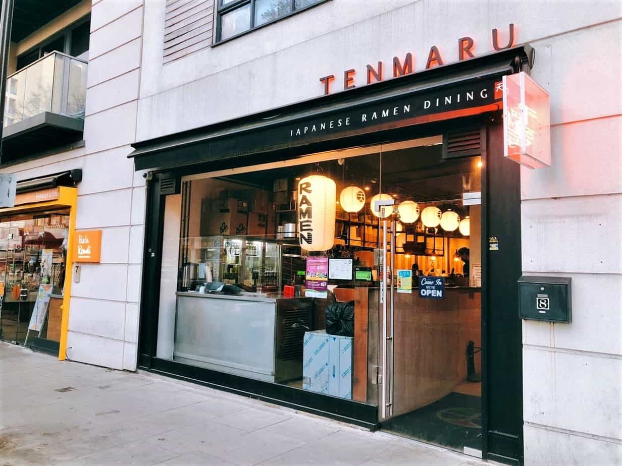 Tenmaru Restaurant Exterior