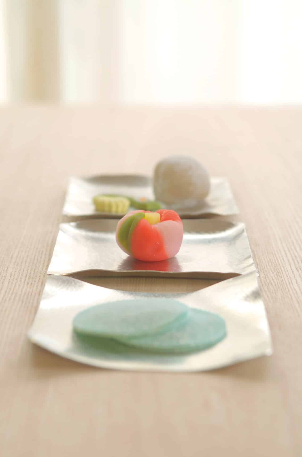 Wagashi on Suzugami