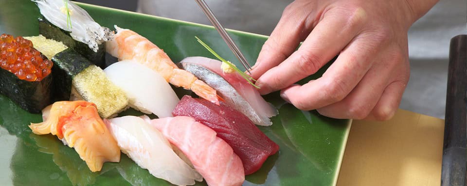 Sushi Plating