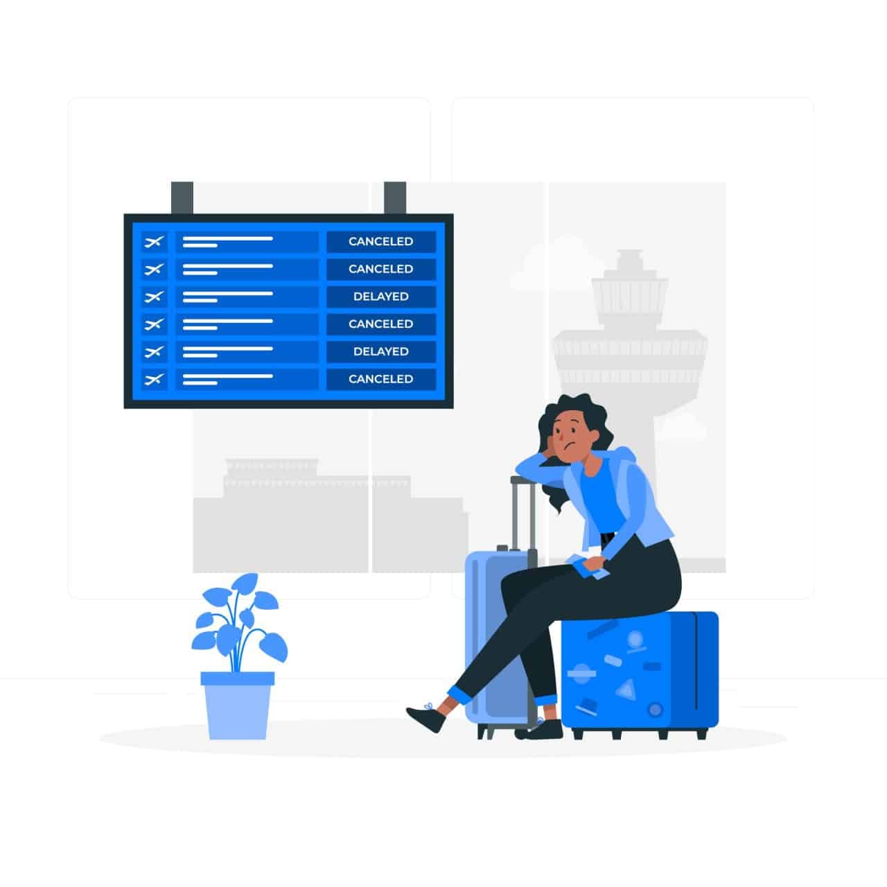 what happens if you miss your flight?
