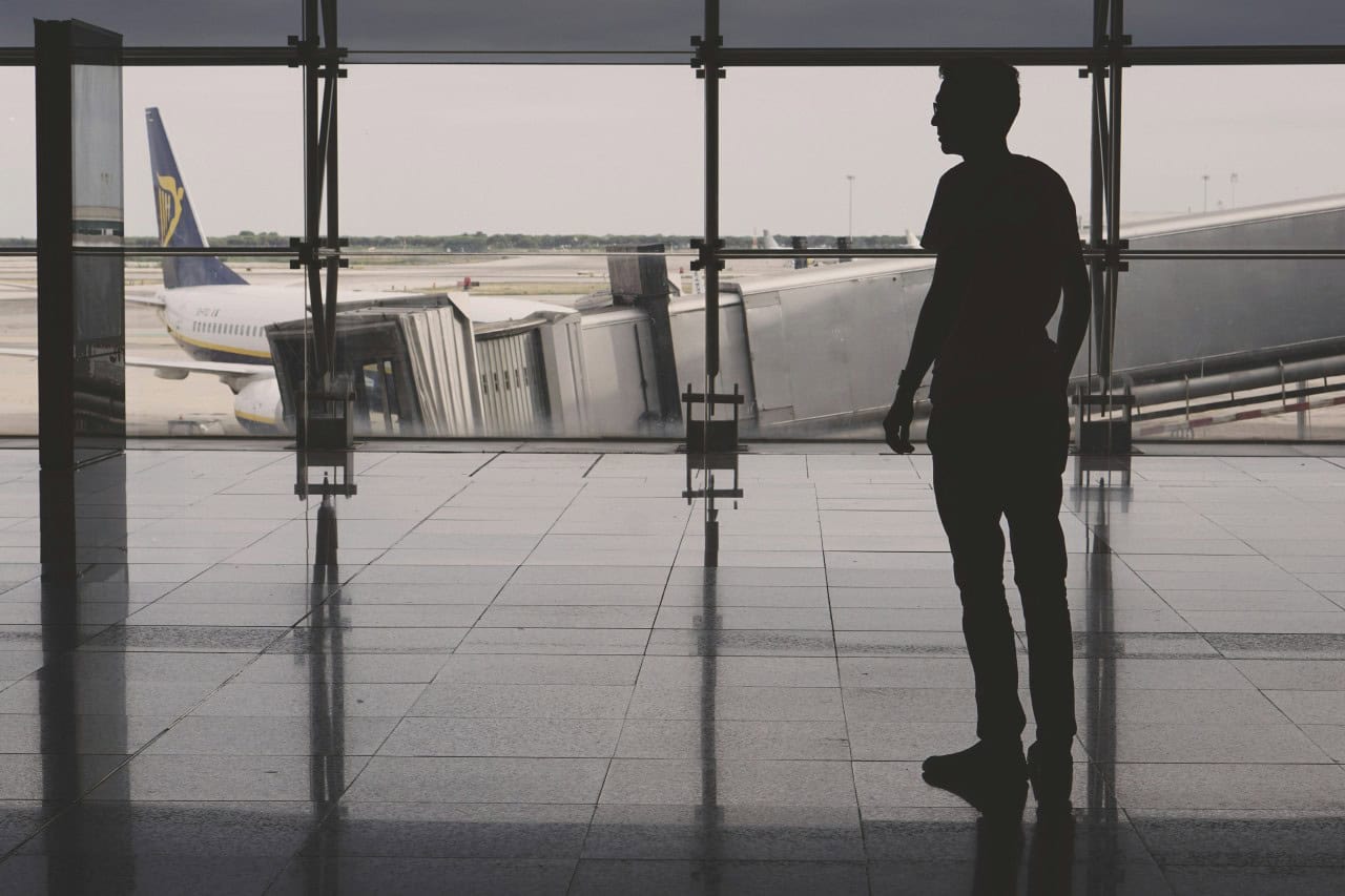 Waiting at airport