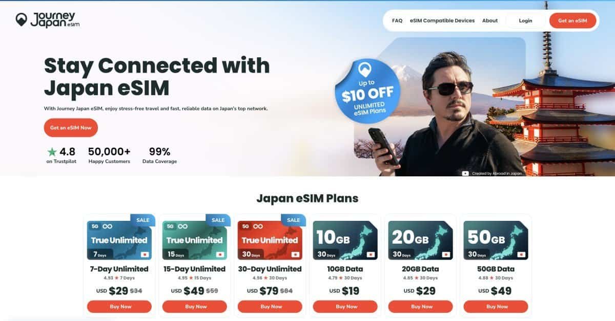 Journey Japan eSIM with Chris Broad Image