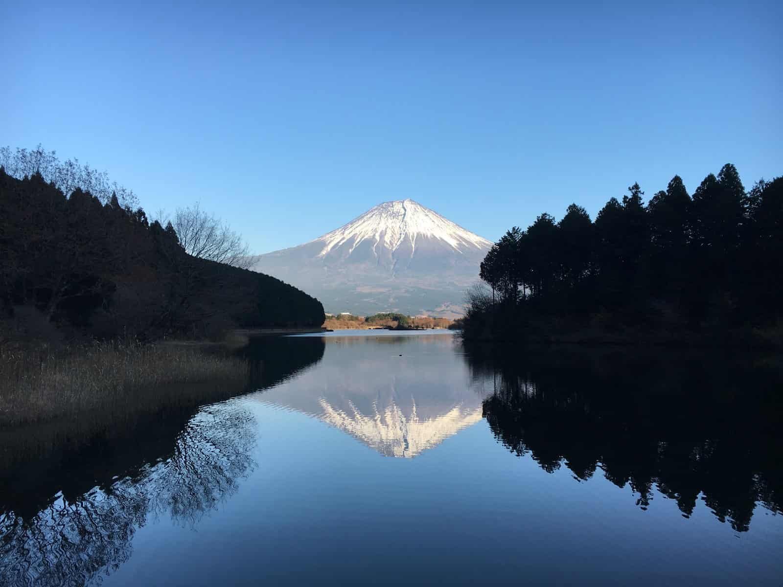 Late-afternoon with one of the best Mt. Fuji views from Fugaku Terrace